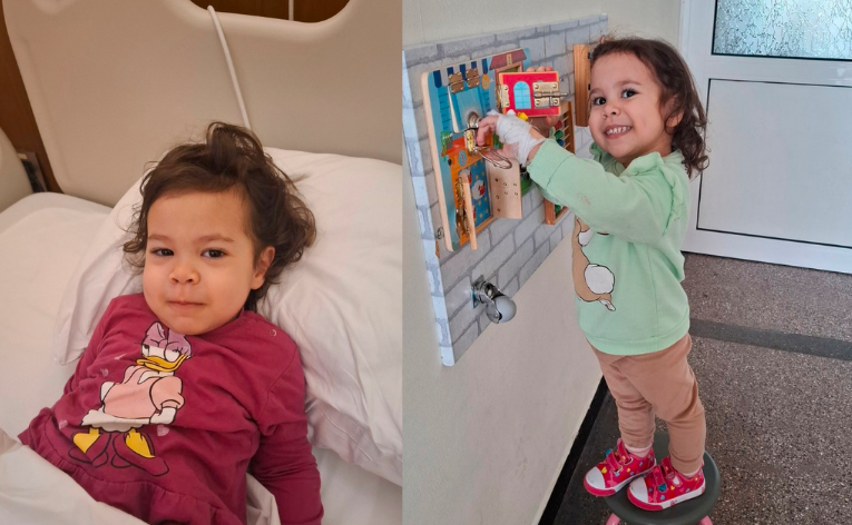 Спасете 2-годишната Виктория-Кристина